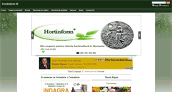 Desktop Screenshot of hortinform.ro